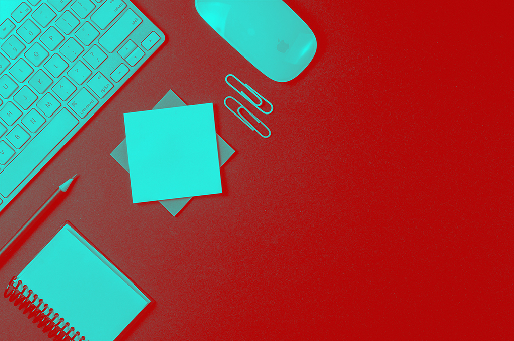 part of a keyboard, mouse, notepad etc